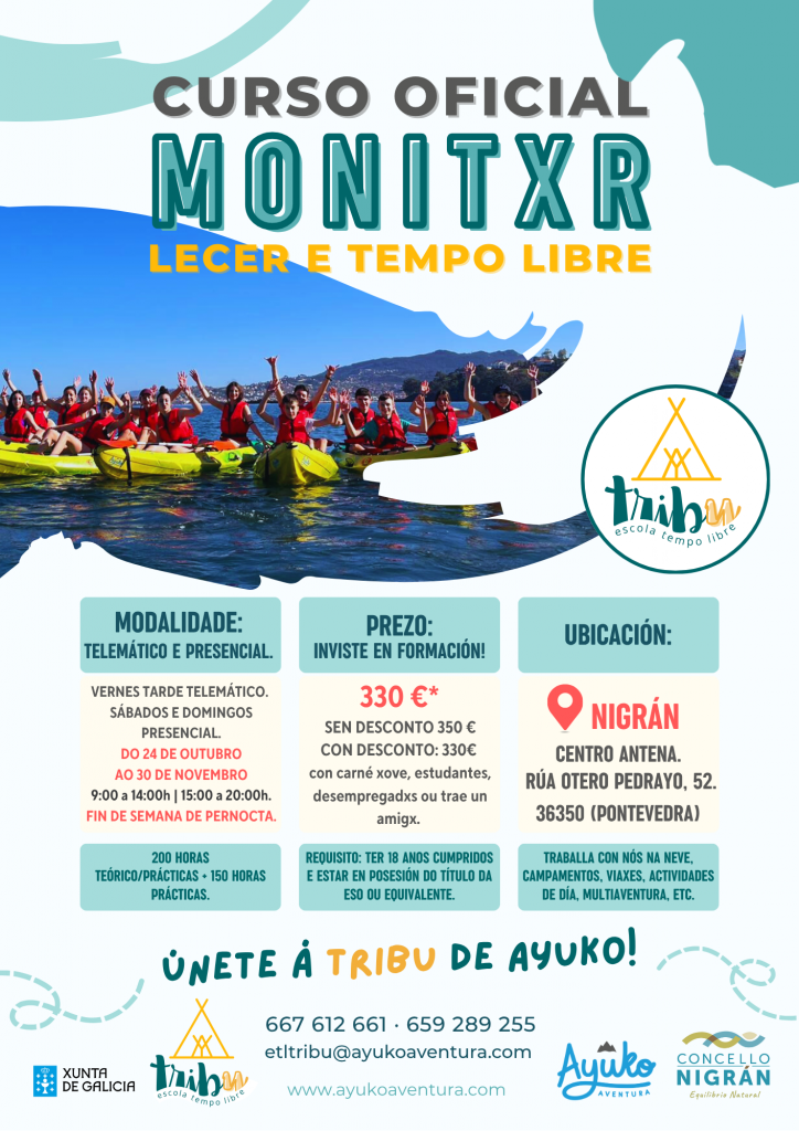 Curso monitor tempo libre Ayuko